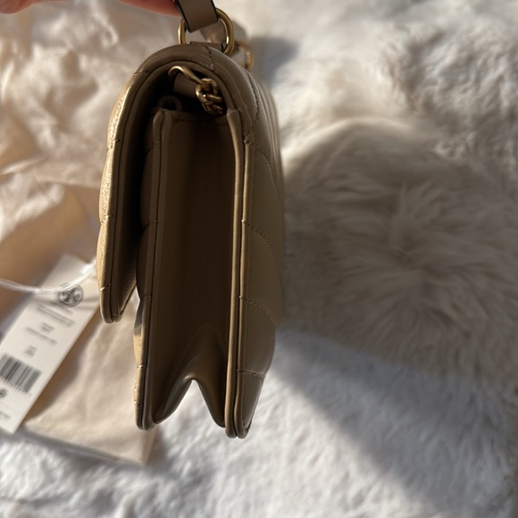 Used like 4x & Authentic Tory Burch Kira Mini Top Handle Chain Wallet - Picture 6 of 6